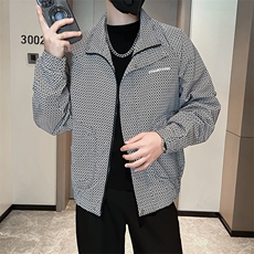 工装外套男新款潮流短款夹克衣服男士春秋款上衣，男装夹克，星座1013