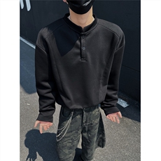 【图】POLO衫翻领卫衣长袖T恤W989/特P22黑色3有加绒，男装Polo衫，电商A094