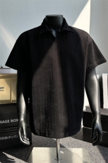 假模夏季男士肌理感短袖T恤翻领麦穗半袖XZ811A-T135-特P30，男装T恤，星座811A