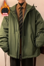 24冬单板双板防风防水保暖滑雪服男士加棉加厚中性风外套M70-P140，男装棉衣，电商A001-1