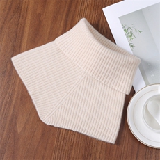 2025年秋季新款假领子百搭高领，围巾，九月九羊绒