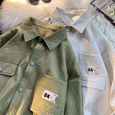 春款港风直播高品质长袖衬衫男衬衣外套CS301P58，男装衬衫，星座1204-3