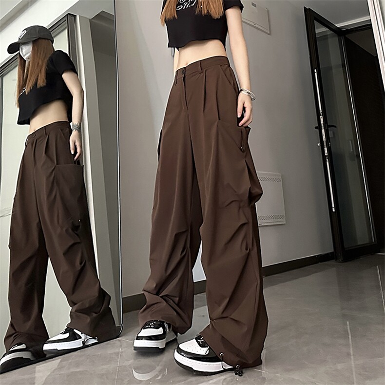 B221美式街头hiphop宽松户外工装休闲裤子LK23116-P60控78，男装休闲裤，电商B221