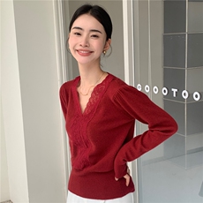 2025秋冬百搭时尚简约v领修身打底衫,女装羊绒衫,玛卡隆羊绒, 2025秋冬百搭时尚简约v领修身打底衫,女装羊绒衫,玛卡隆羊绒,