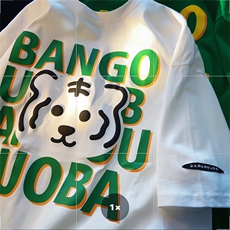 T恤潮流圆领男港风印花2026夏季新款短袖时尚B299-X5193-P40-控59，男装T恤，电商A061-1