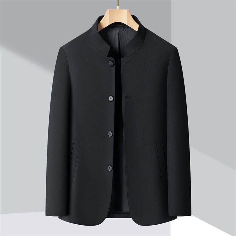 ZL35866男式秋季新款长袖简约西服休闲商务便服西装图片