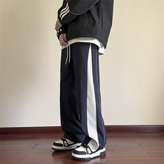 港风工装休闲裤宽松运动裤拖地裤束脚裤男KP870P50，男装休闲裤，星座1204-3