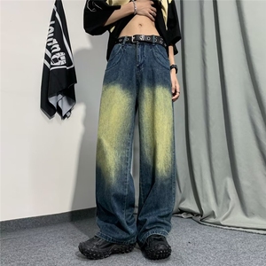 直脚微弹男潮简约水洗百搭新款青春流行气质潮流长裤夏季牛仔裤