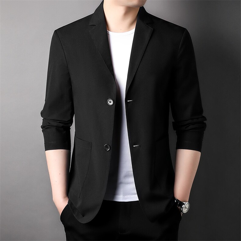 西服男士春季新款休闲西服薄款小西服轻薄单西服外套防晒,男装西服,电商B212（原钱塘6029）