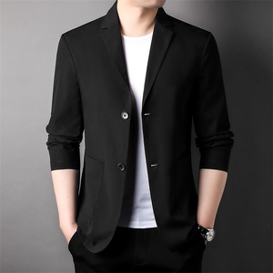 西服男士春季新款休闲西服薄款小西服轻薄单西服外套防晒图片