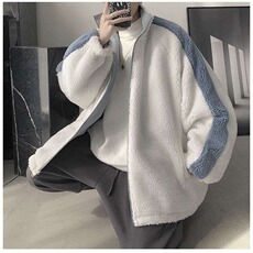 1506/QG370/P54两面穿羊羔毛外套，女装短外套，星座1506