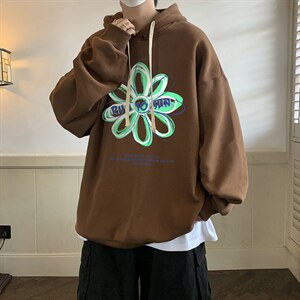 纯棉连帽卫衣男大码运动帽衫宽松薄WY2170-P35 加绒款-P40图片