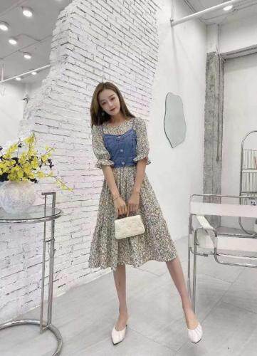 （现货）牛仔两件套，女装，伊娜蕾尔