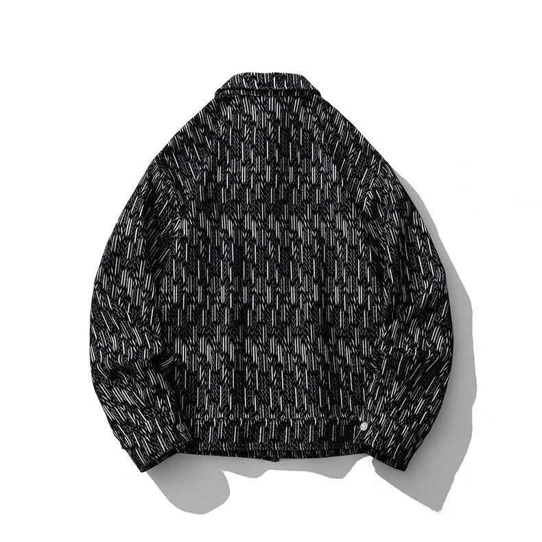 1白底定制面料夹克男大码情侣潮流百搭外套夹克男JK77868P90控148,男装夹克,星座226-2