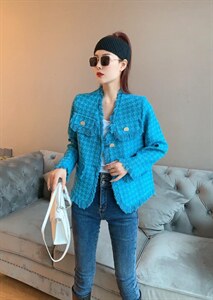 小香风外套图片