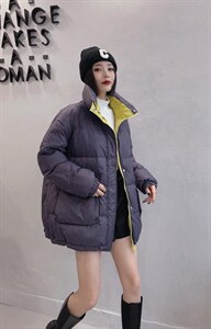 韩版休闲宽松A版羽绒服图片