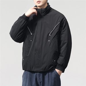夹棉2025秋冬新款立领工装夹克男女户外登山服棉服图片
