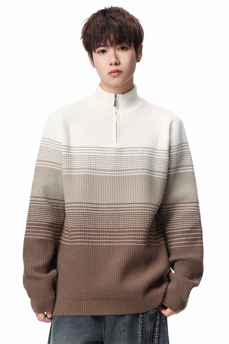 【新品】2025秋冬男士时尚休闲百搭针织毛衣潮流-M212-P50,男装针织衫/毛衣,星座1105-1