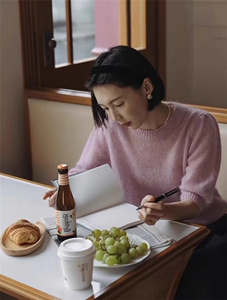 圆领纯色女士简约时尚显瘦潮流针织短袖上衣图片