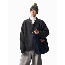 1303B-MY838-P5898美式痞帅假两件慵懒感毛衣老钱风针织，男装针织衫/毛衣，星座1303B