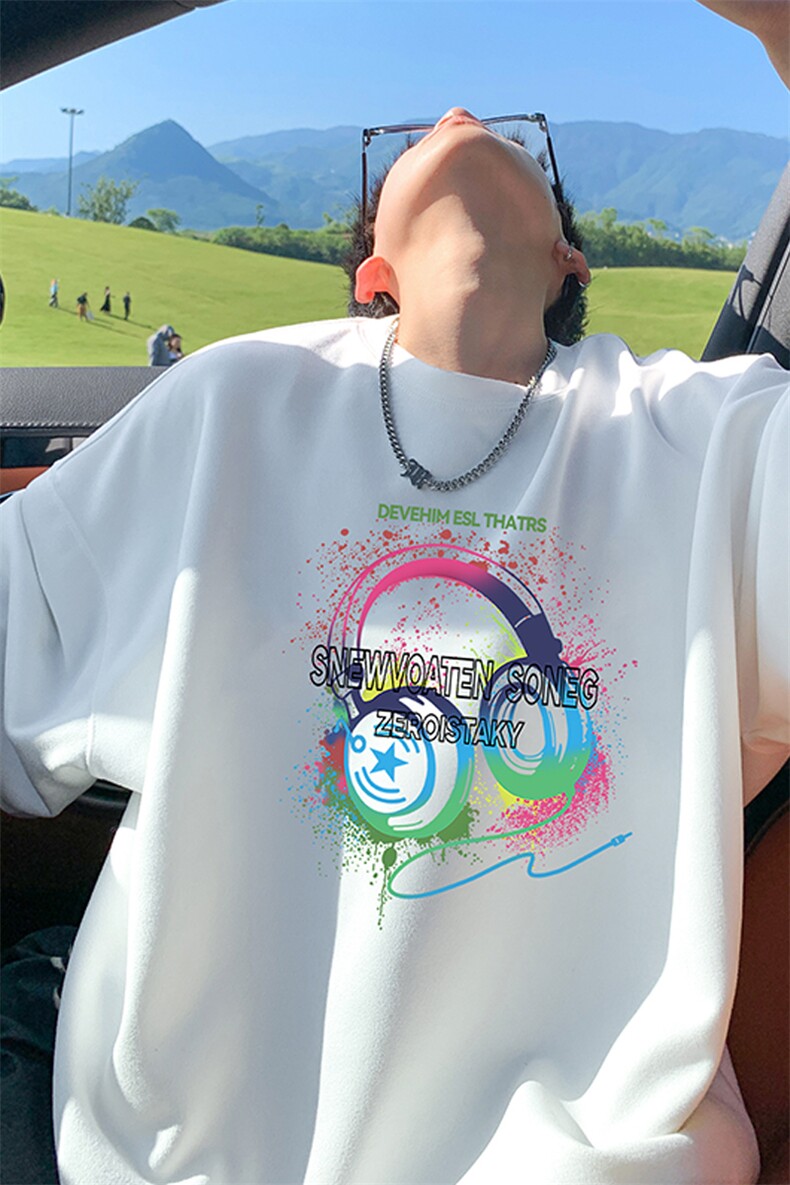 量大优供视频重磅麂皮绒短袖T恤男JPDX243-特P19,男装T恤,电商B367