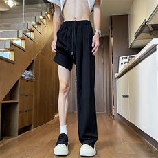 夏季新款韩版百搭慵懒休闲裤男潮牌宽松休闲长裤现货K8095-P34，男装休闲裤，星座512-3