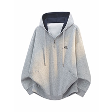 85812-P58M-8XL2026春季新款大码连帽套头卫衣，男装卫衣，星座109