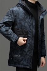 SNNYR922-3秋冬新款2023年男士休闲羽绒服加厚保暖夹克外套P273，男装羽绒服，电商B360