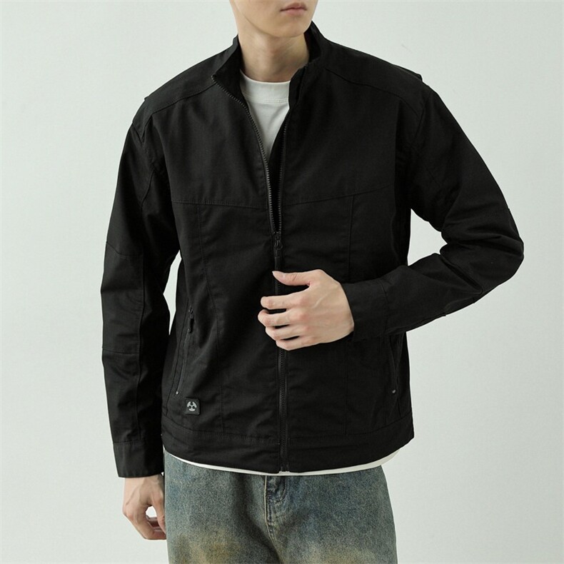 春秋户外单层冲锋衣男士薄款透气军迷防水风衣战术外套登山服夹克，男装夹克，星座1210-1