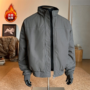 现货5万立领飞行员夹克棉服加厚教练短款棉衣男5D4084-TP48不图片