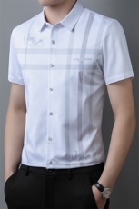 ZG1386男式2023年夏季新款衬衫男短袖商务时尚休闲衬衣男装P55，男装衬衫，电商B360