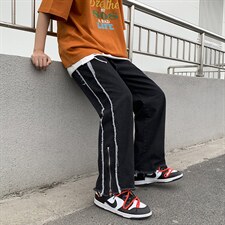 高街春夏复古水洗牛仔裤男潮牌宽松直筒阔腿NE11P40,男装牛仔裤,星座1116-2