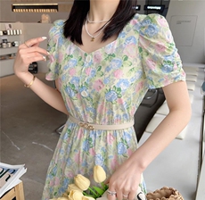 现货夏款连衣裙，女装连衣裙，韩伊雪