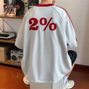 青春流行衫新款宽松型日系时尚夏季潮五分袖男2023潮流图片