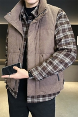 新标90绒男士真两件羽绒服马甲可拆卸外套(两件装)5063-P335，男装羽绒服，电商B338