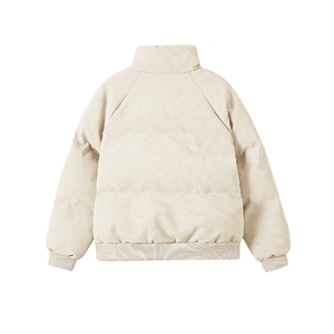 直播现货原版高品质冬季美式帆布皮棉服立体纹理加厚棉衣外套图片