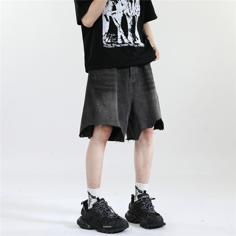 xz905-2-Z037#P45牛仔短裤,男装牛仔裤,星座905-2