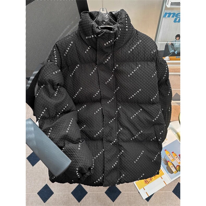1506-1/MM521/P63华夫格棉衣男冬季保暖情侣复古棉服外套ins棉袄,男装棉衣,星座1506-1