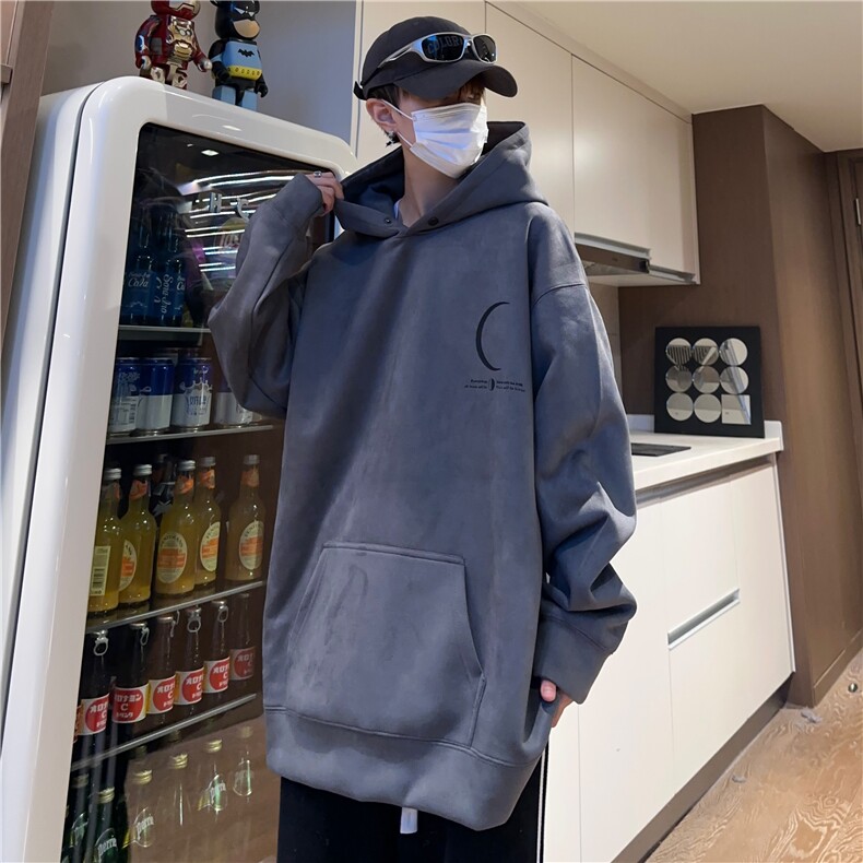 连帽卫衣麂皮绒360克95%聚酯纤维5%氨纶212-2-DY108-P58,男装卫衣,星座808A-1