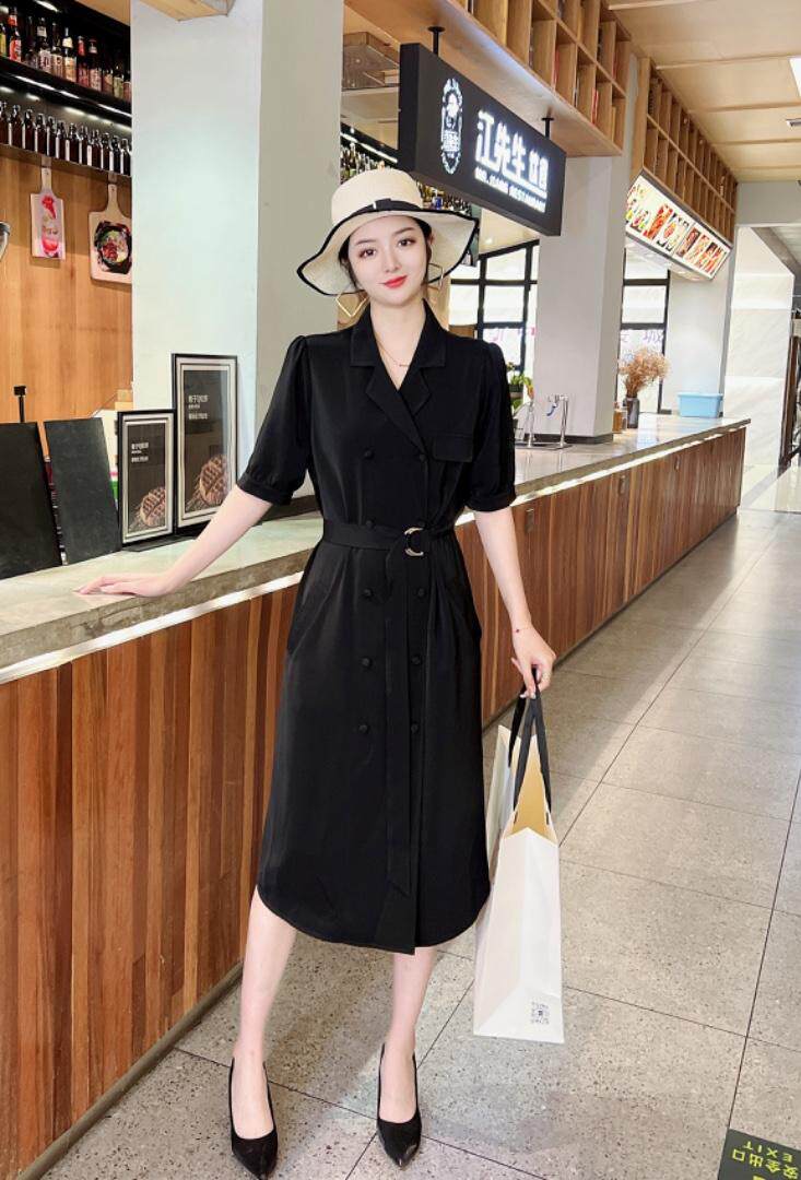 缎高端连衣裙，女装连衣裙，米娜·丹怡