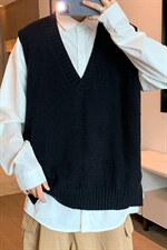 韩版潮流新款秋冬马甲男2021针织无袖青年新款A161-2-MY9011-P40，男装背心/马甲，电商A161-2