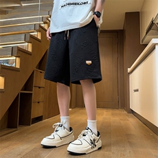 ！2025夏季男士提花面料短裤百搭简约运动五分裤DK280特P25，男装休闲裤，电商B220