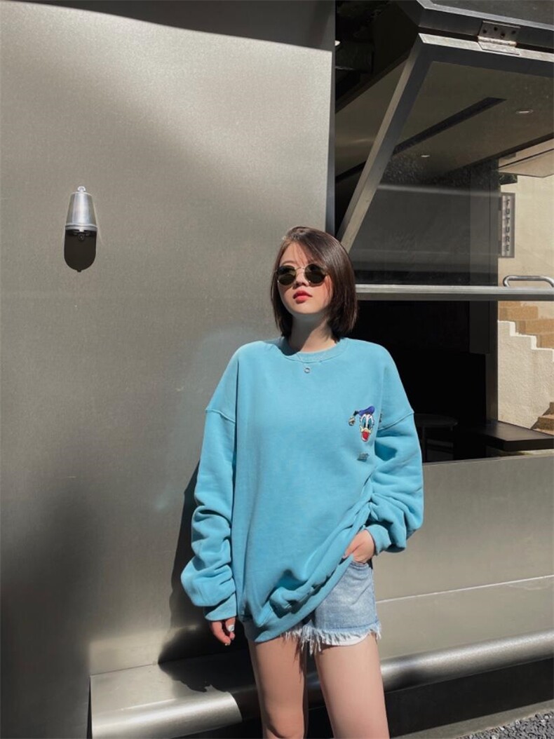 2021/加绒卫衣/NEW，女装卫衣/绒衫，潘朵拉