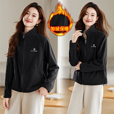 现货刺绣纯色卫衣女，女装卫衣/绒衫，韩派