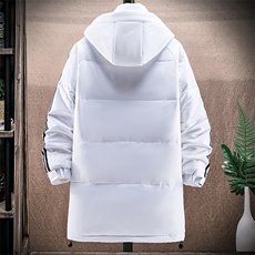 现货外贸侧飞图立领光板团体服班服宽松韩版情侣学生外套羽绒服，男装羽绒服，星座301D-5(原星座1415）