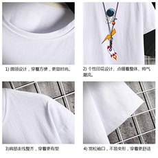 TD56165-P35短袖t恤套装男短裤两件套男装搭配一套帅气，男装T恤，电商A040A