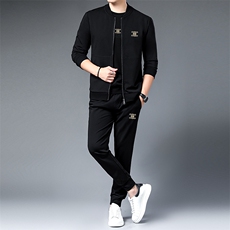 SA9685-3钱塘2020-2冬季厚款休闲百搭中青年男士卫衣套装P240，男装休闲套装，钱塘207-2