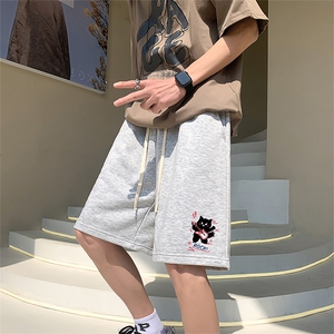 直播抖音得物品质运动男中裤五分短裤K0505P28控39图片