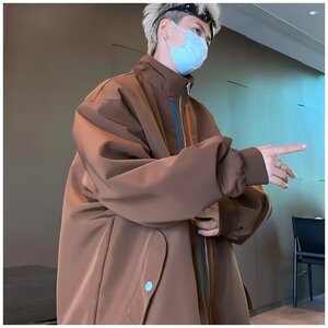 F491P60秋冬男生夹克外套宽松日系休闲港风图片