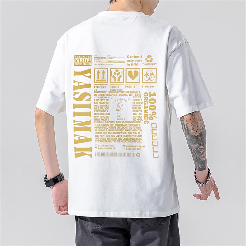 2021夏季新无影墙日系大码男已注册卡通印花短袖T恤T1074-P25,男装T恤,电商A001